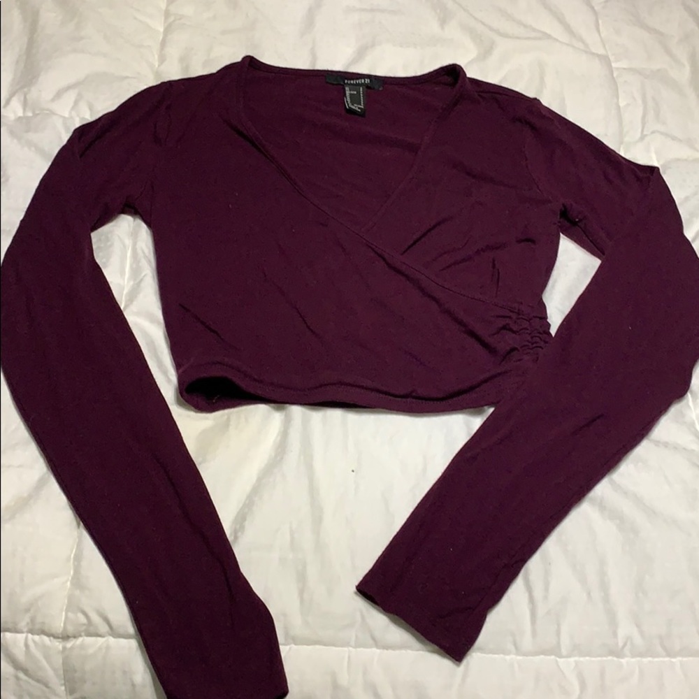 Cute purple top